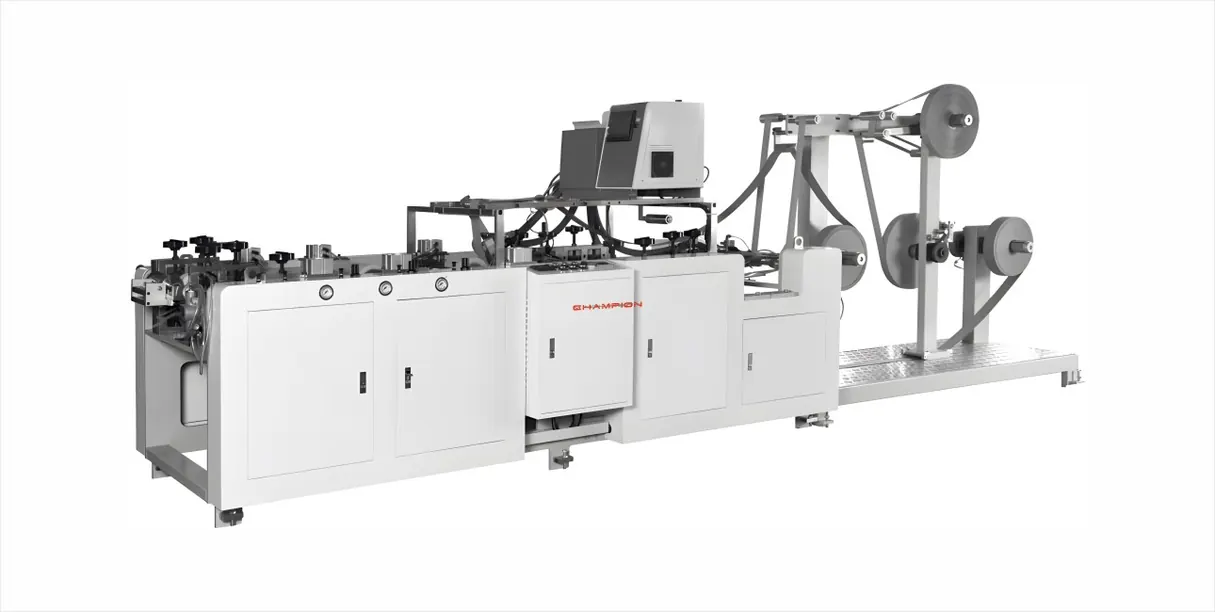 Paper Bag Angle Flat Paper Handle Making Machine