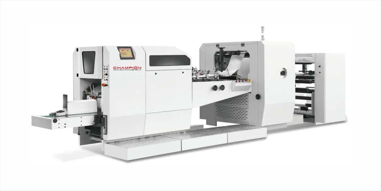 Automatic High Speed Flat Bottom Paper Bag Machine