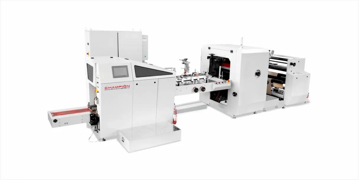 Automatic High Speed Flat Bottom Paper Bag Machine-CMVJ-260
