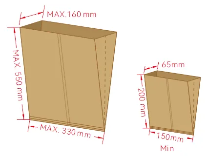 Leak-proof  V Bottom Paper Bag Machine ( Non-Stop Feeding )