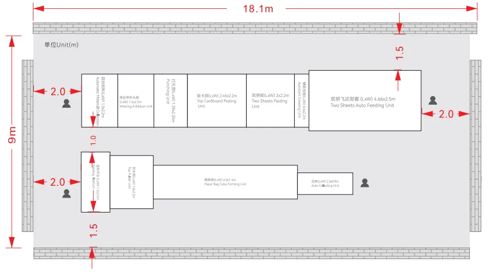 Two Sheet Paper Pasting With4pcs Top Cards +  Ribbon Insert In