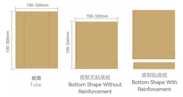 ECO -BAG No Leake Airplane/Train / Bus/Waste Paper Bag Machine