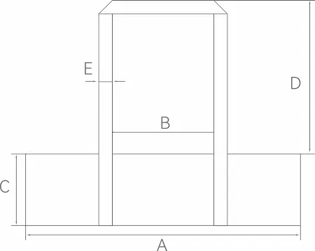 Paper Bag Angle Flat Paper Handle Making Machine
