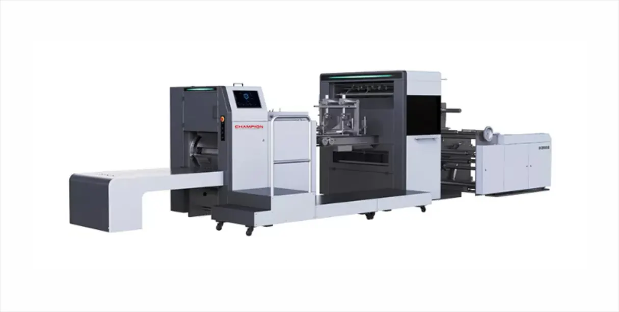 V Bottom Paper Bag Making Machine