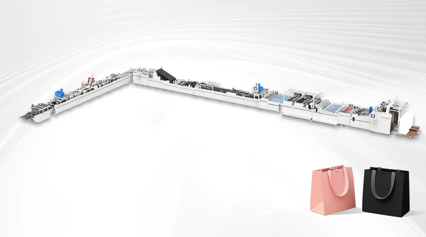 Eco friendly shopping paper bags