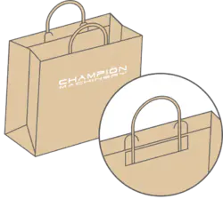 Top folding with Paper handle