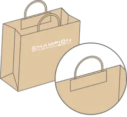 Round Handle Paper Bag