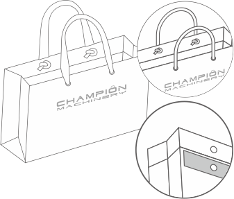 Non-creasing Line Paper Bag