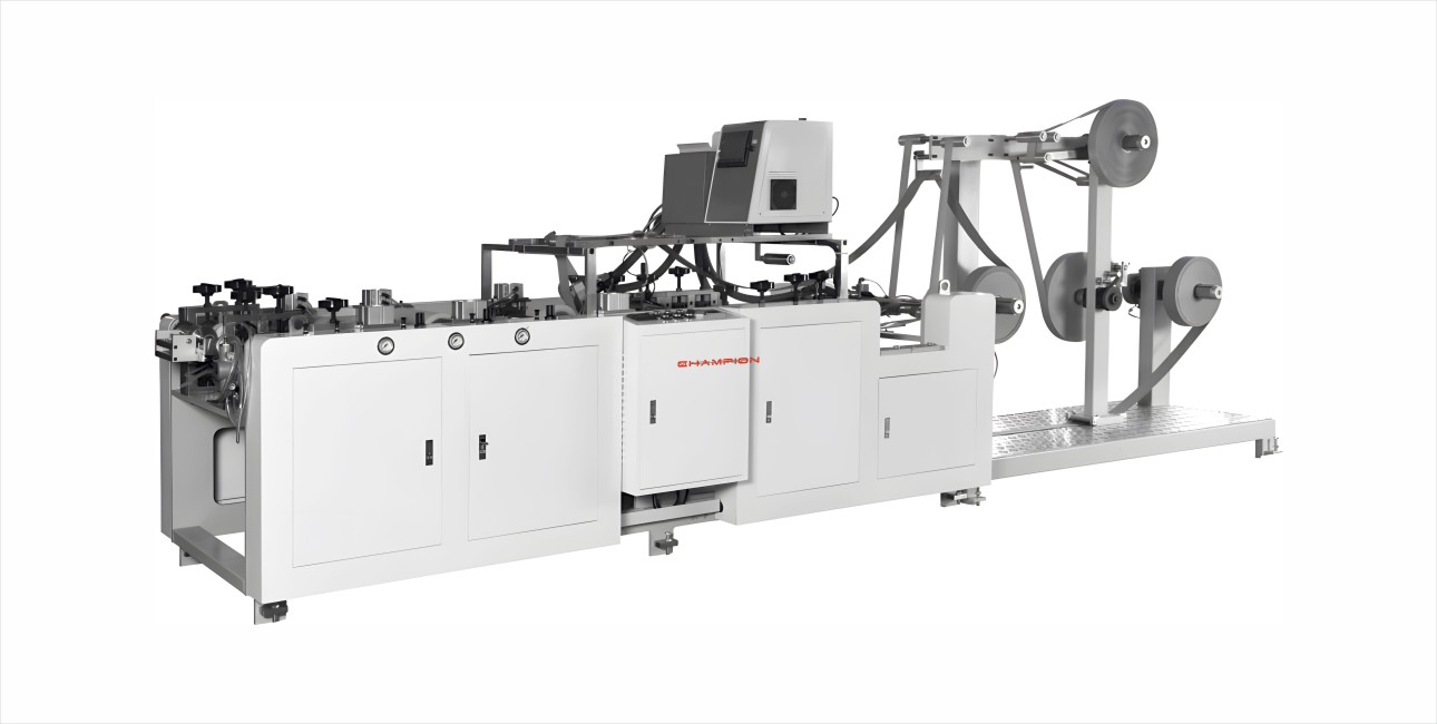 Paper Bag Angle Flat Paper Handle Making Machine