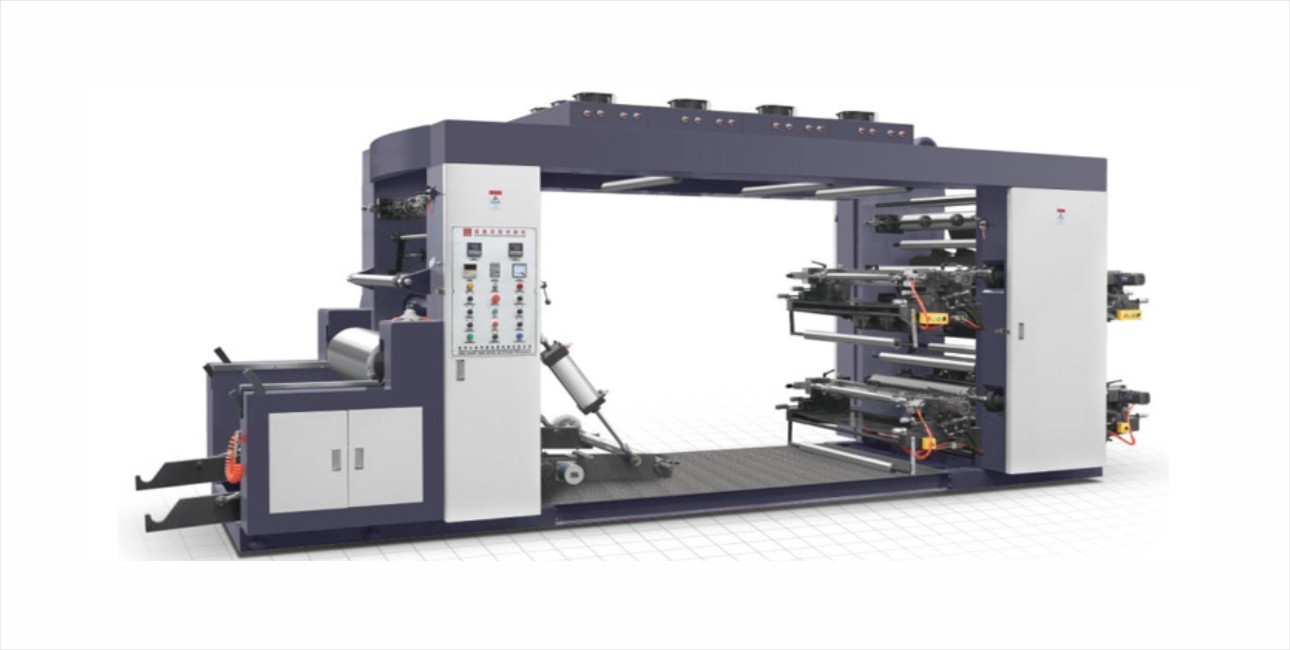 4 Colors High-speed Flexo Printing Machine