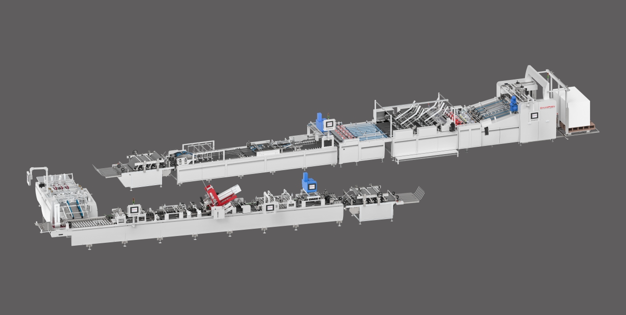 Automatic Sheet-Fed Paper Bag Tube Forming Machine With Auto 4 PCSTop Cardboard & Bottom Cardboard 