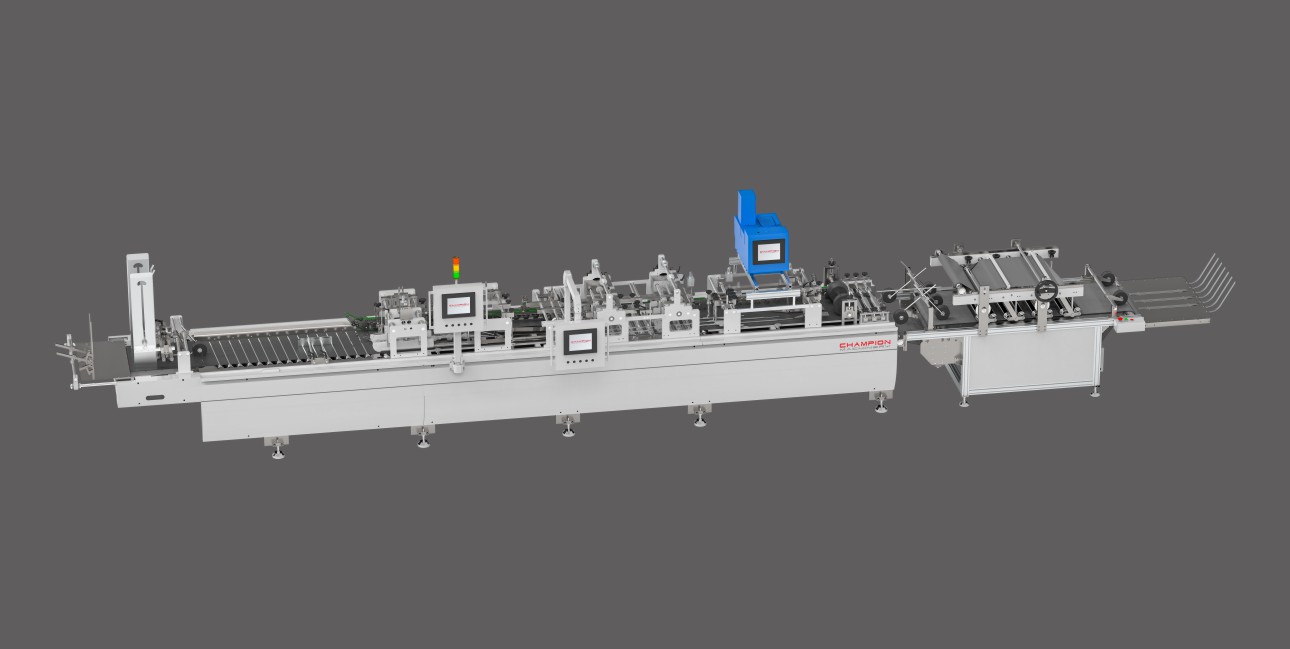 Paper Bag Bottom Gluing Machine