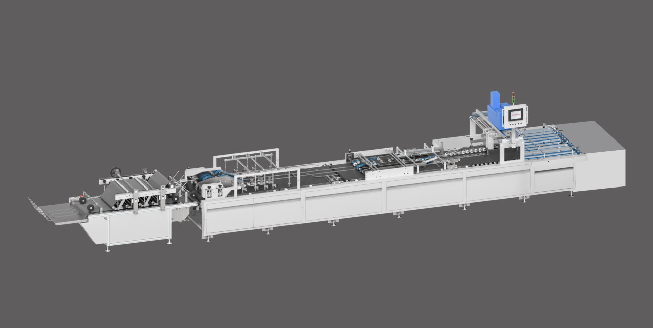 Manual Feeding Paper Bag Tubing Machine with Ribbon Threading