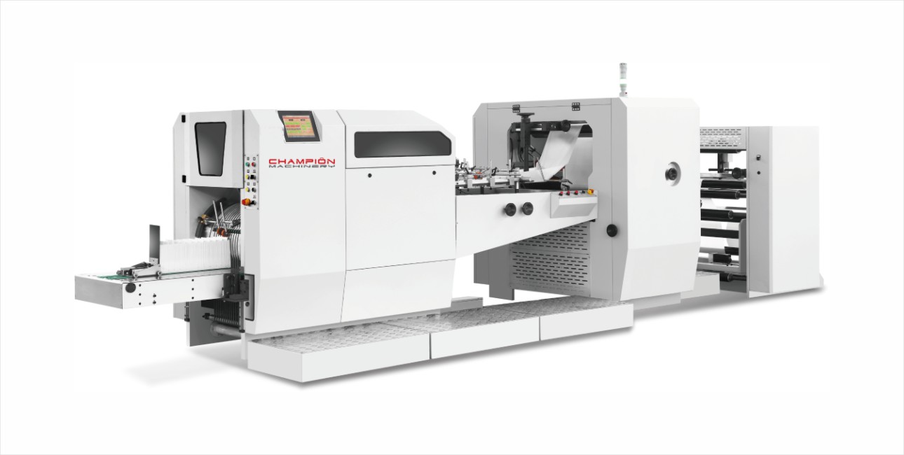 Automatic High Speed Flat Bottom Paper Bag Machine