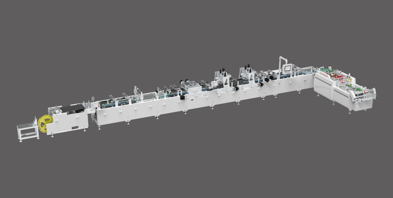 ECO -BAG No Leake Airplane/Train / Bus/Waste Paper Bag Machine