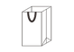 Medium vertical paper bag icon