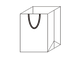 Large apparel paper bag icon