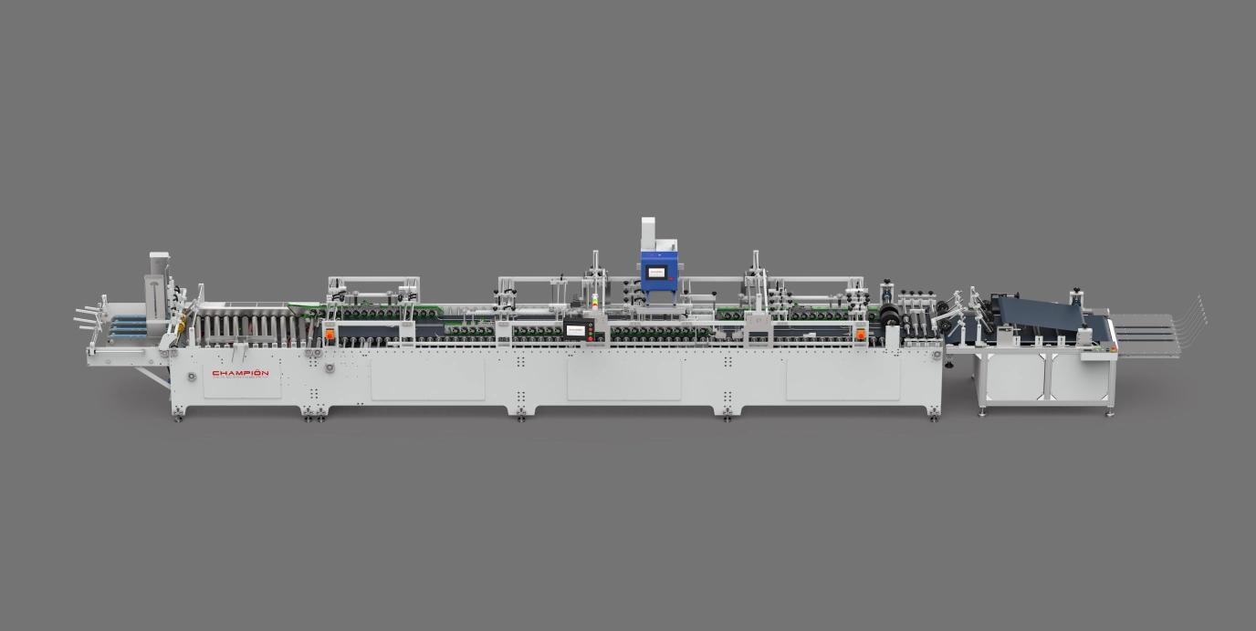 Paper Bag Bottom Gluing Machine Big Gusset & Euro Bottom
