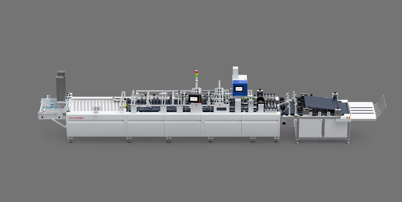 Paper Bag Bottom Gluing Machine