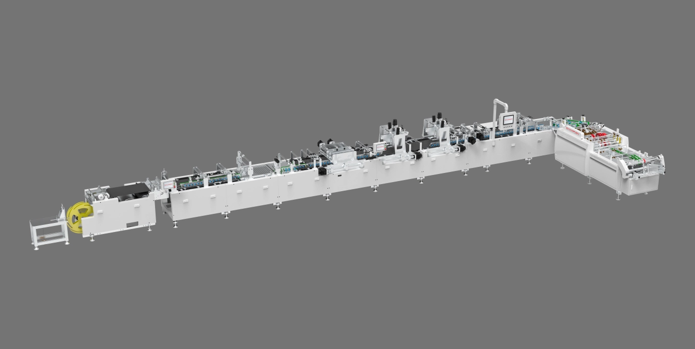 ECO -BAG No Leake Airplane/Train / Bus/Waste Paper Bag Machine