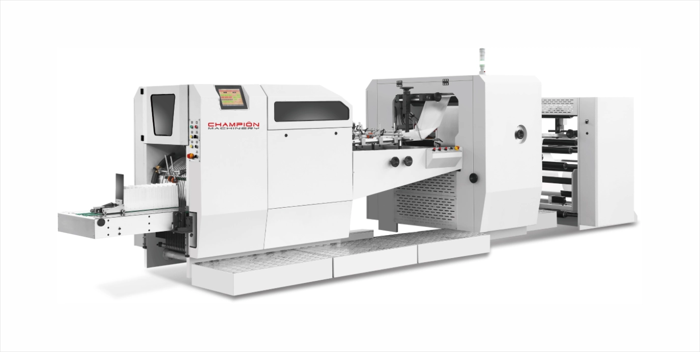 Automatic High Speed Flat Bottom Paper Bag Machine