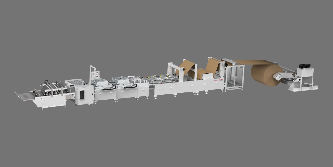 Leak-proof V Bottom Paper Bag Machine
